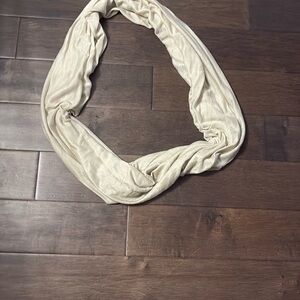 Danier Elegant Cream Infinity Scarf